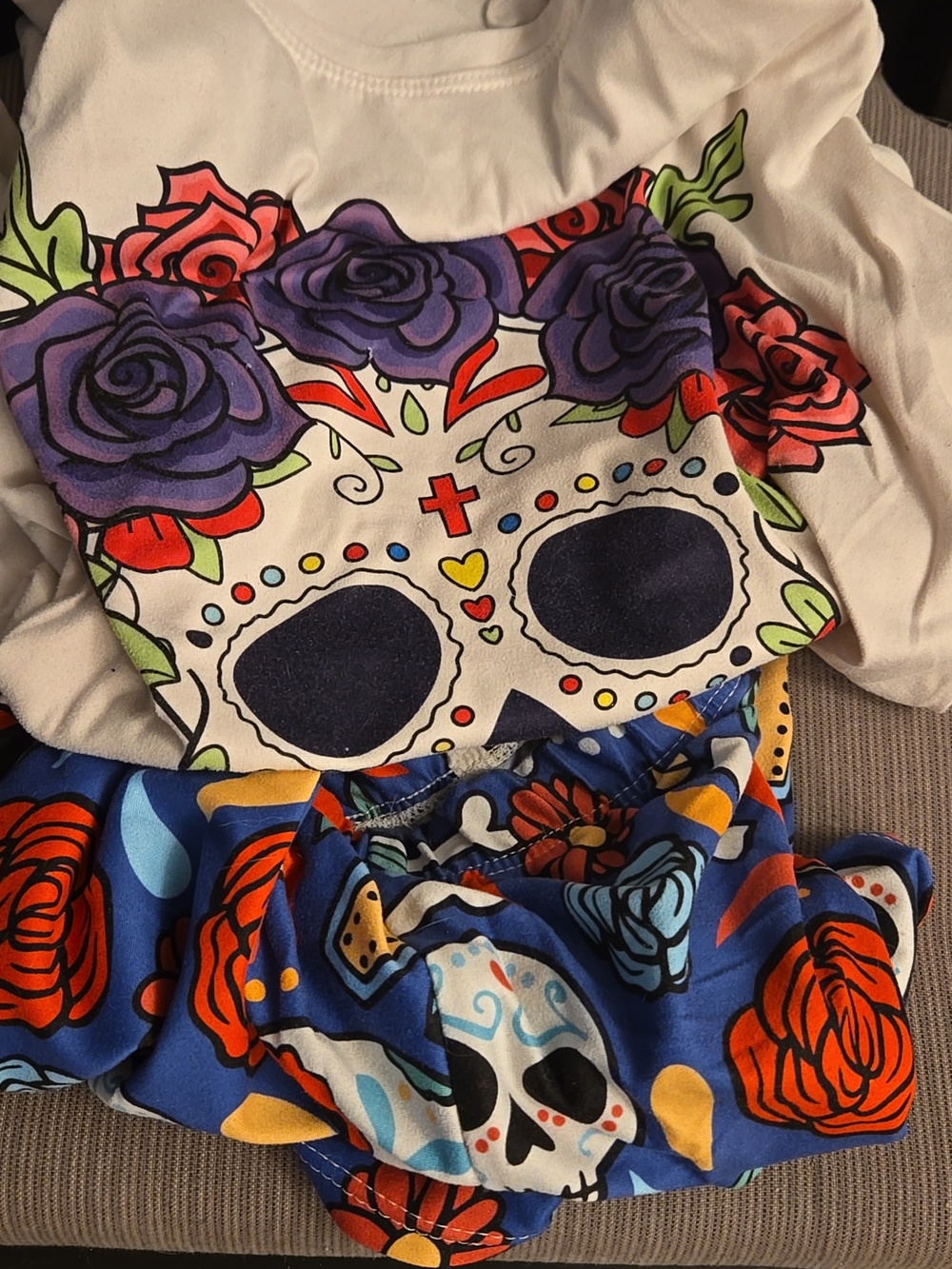 Day of the dead pajama set